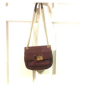 Michael kors convertible gold chain straps